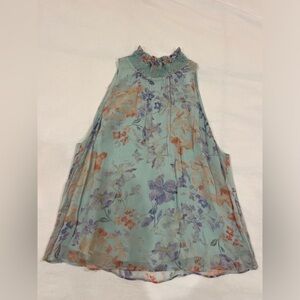 Alice + Olivia spring floral blouse